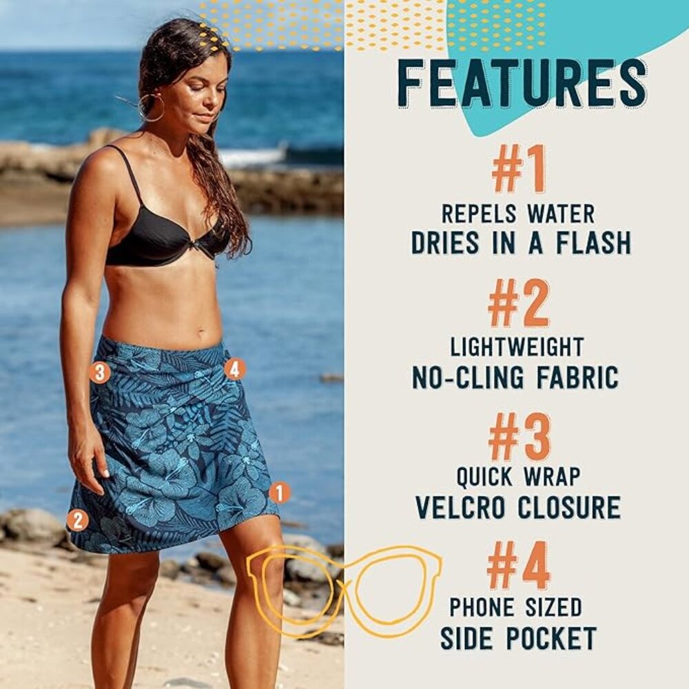 NWT Rip Skirt Maui Moonlight Large - Picture 4 of 4